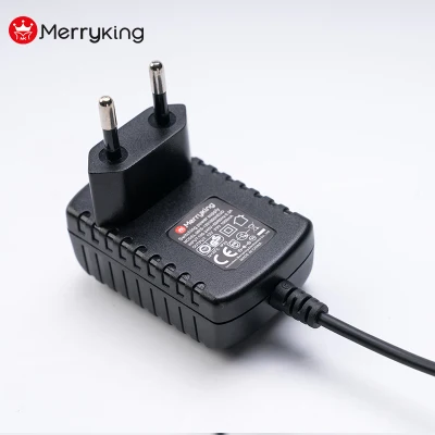 Battery Charger 8.4V 1A Switching Power Supply EU Wall Mount with LED Indicator